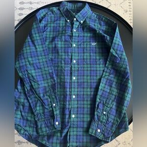 Vineyard Vines Mens S- L slim fit tucker button down long sleeve shirt.
